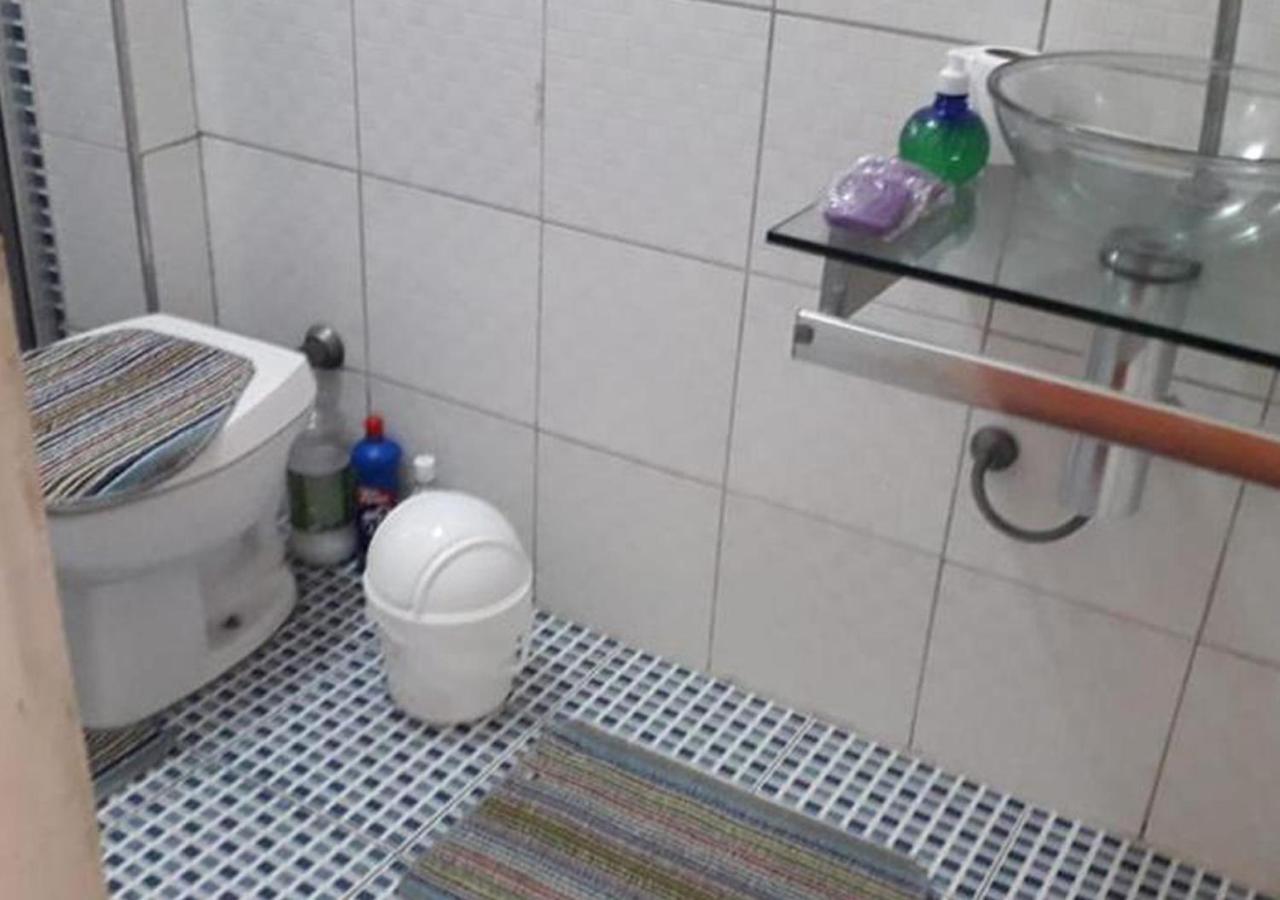 Perto da praia São Vicente Apartamento Exterior foto