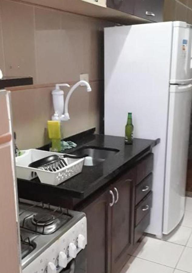 Perto da praia São Vicente Apartamento Exterior foto